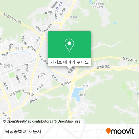 덕장중학교 지도