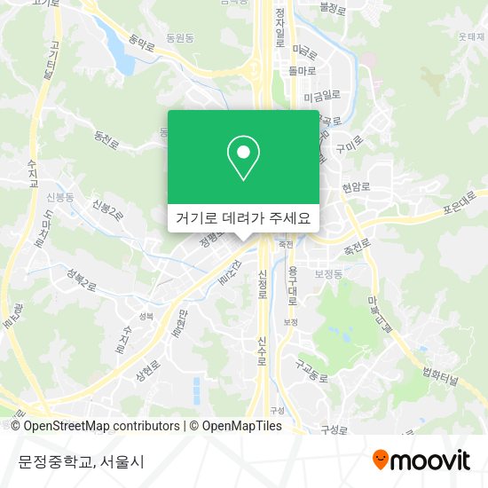 문정중학교 지도