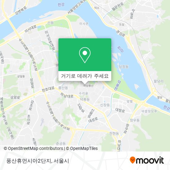 풍산휴먼시아2단지 지도