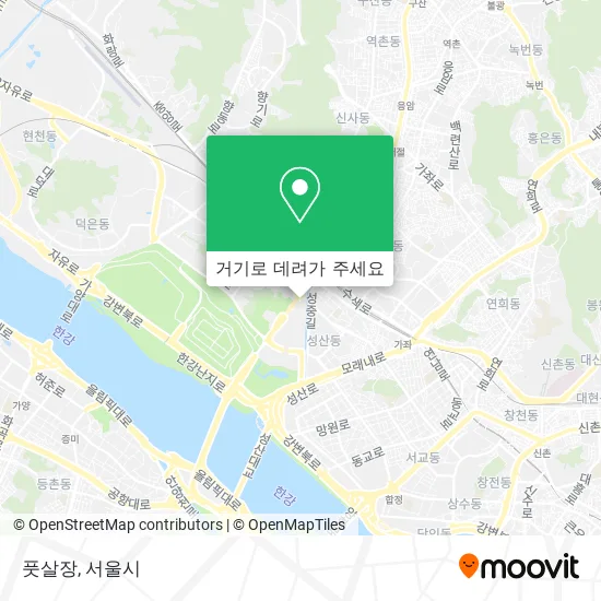 풋살장 지도