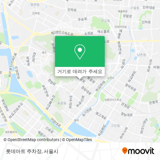 롯데마트 주차장 지도