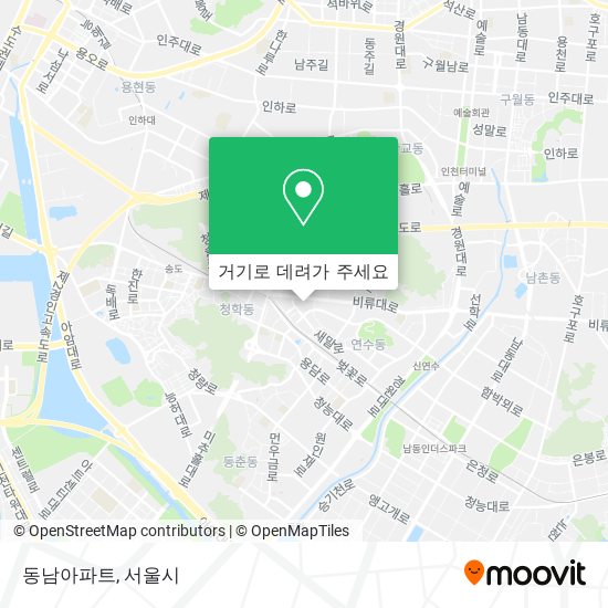 동남아파트 지도