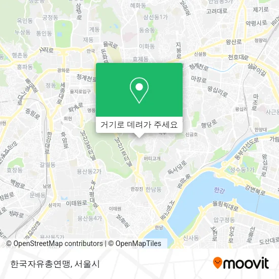 한국자유총연맹 지도