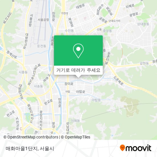 매화마을1단지 지도