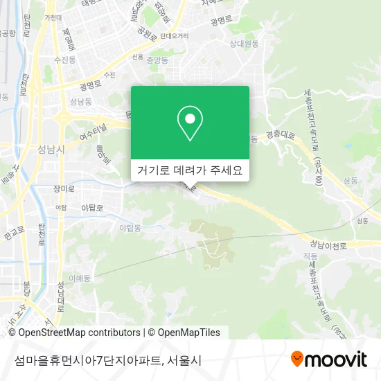 섬마을휴먼시아7단지아파트 지도