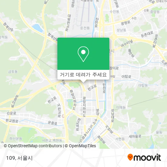 109 지도