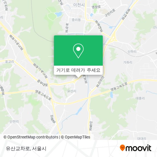 유산교차로 지도