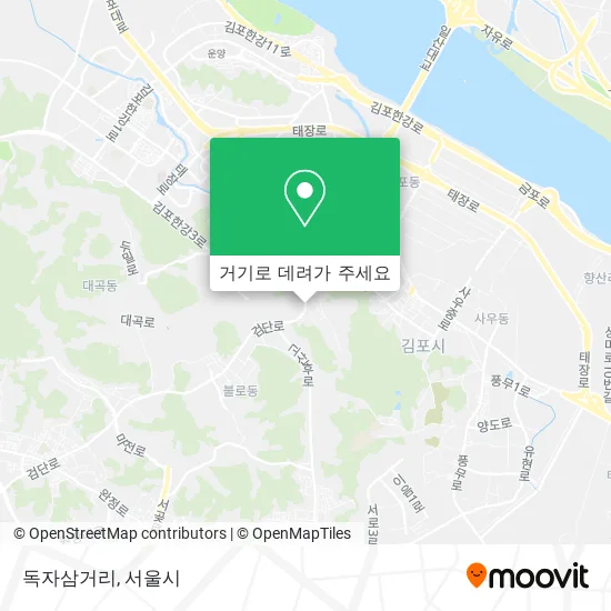 독자삼거리 지도