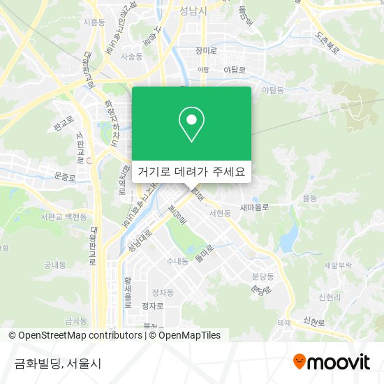 금화빌딩 지도