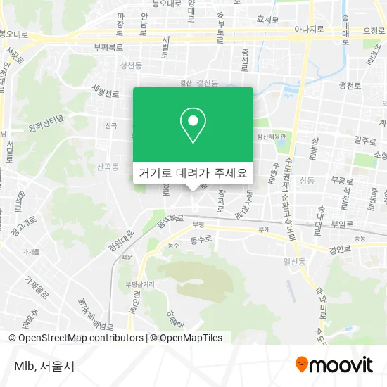 Mlb 지도