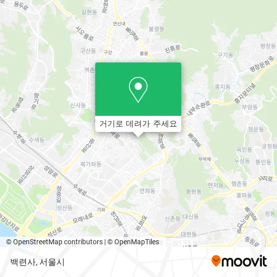 백련사 지도