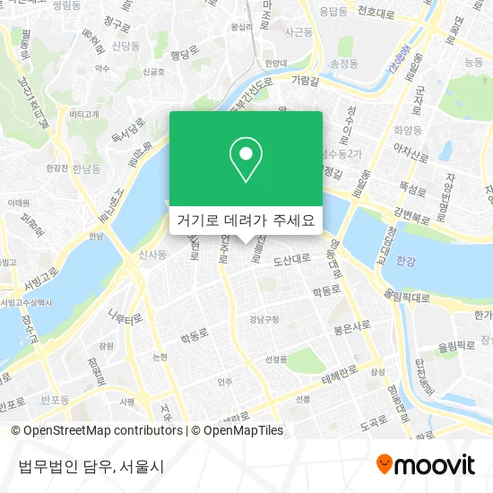 법무법인 담우 지도