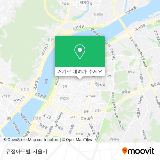 유정아트빌 지도