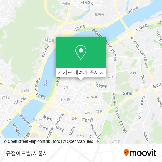 유정아트빌 지도