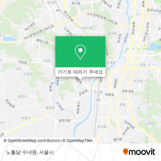 노틀담 수녀원 지도