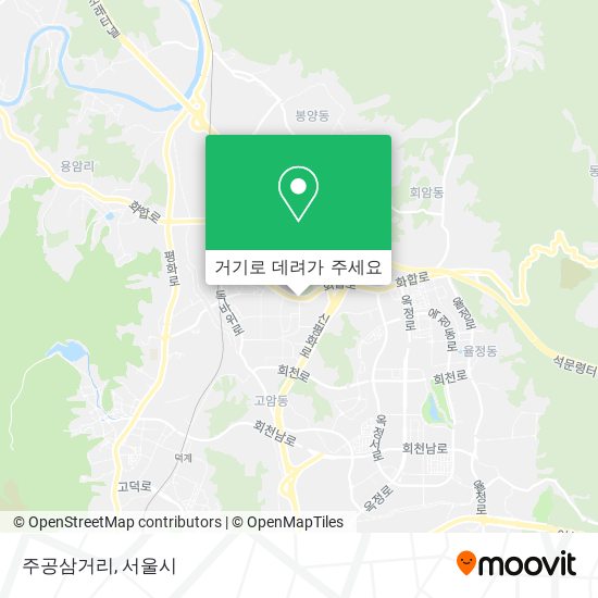 주공삼거리 지도