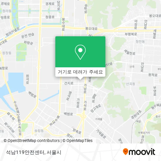 석남119안전센터 지도