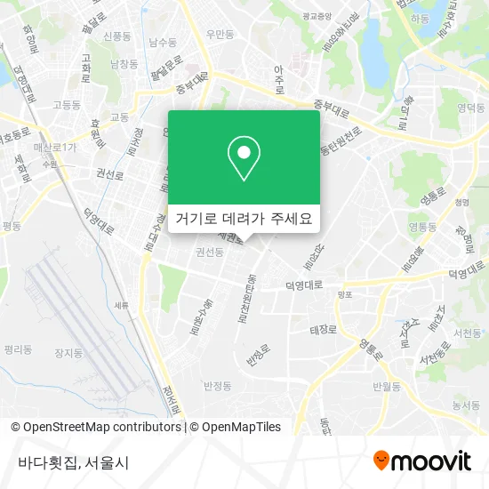 바다횟집 지도