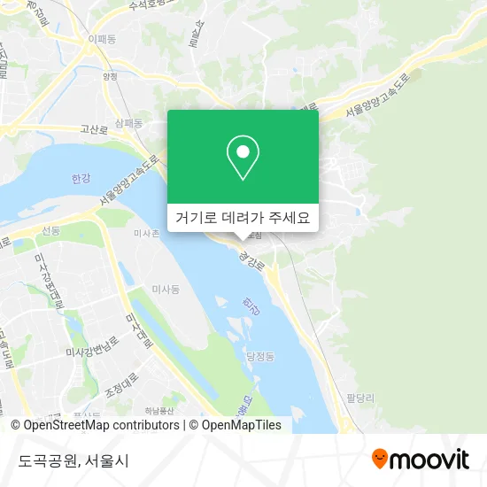 도곡공원 지도