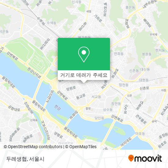 두레생협 지도