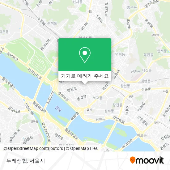 두레생협 지도