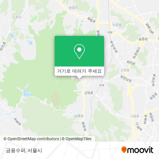 금용수퍼 지도