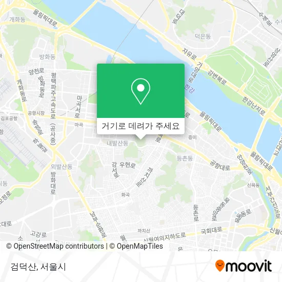 검덕산 지도
