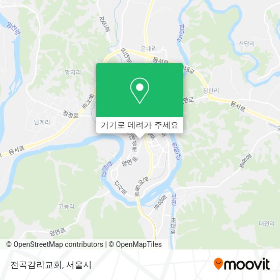 전곡감리교회 지도