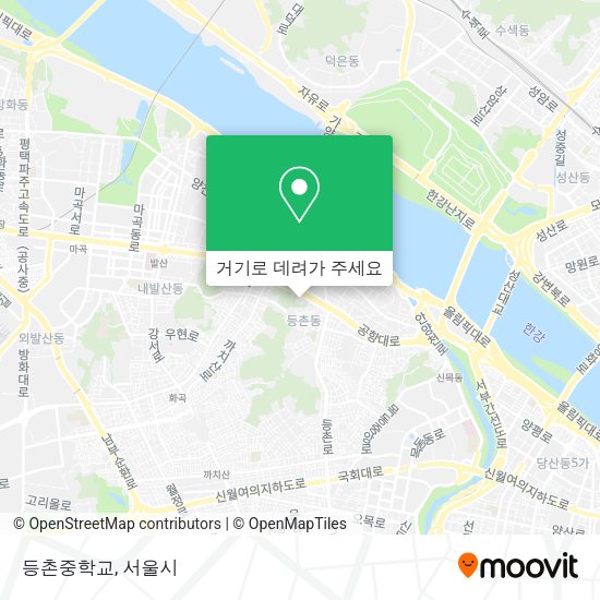 등촌중학교 지도