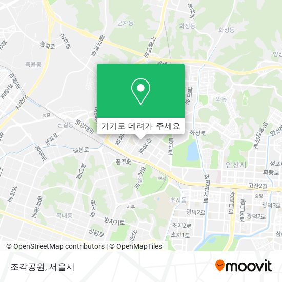 조각공원 지도