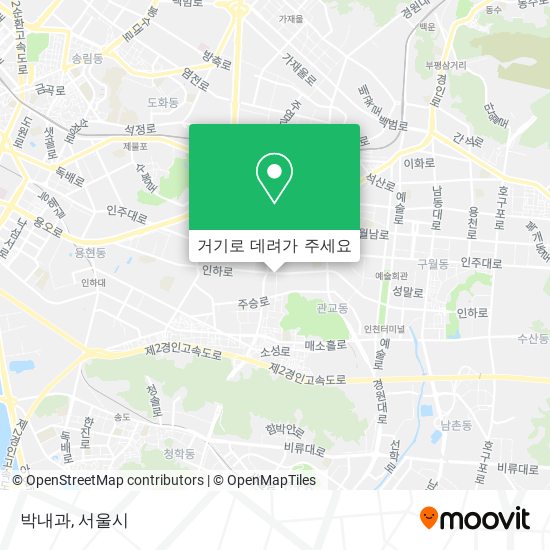 박내과 지도