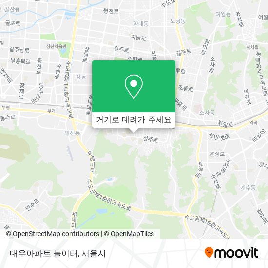 대우아파트 놀이터 지도