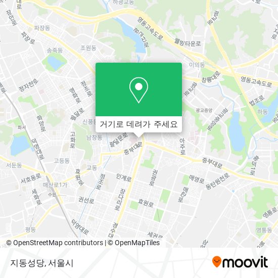 지동성당 지도