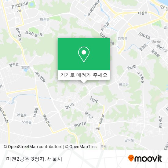 마전2공원 3정자 지도