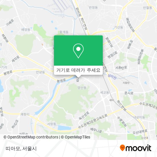 띠아모 지도