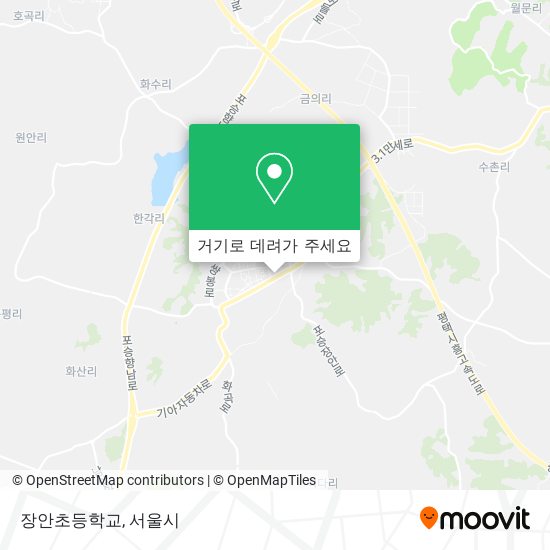 장안초등학교 지도