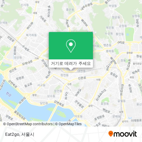 Eat2go 지도