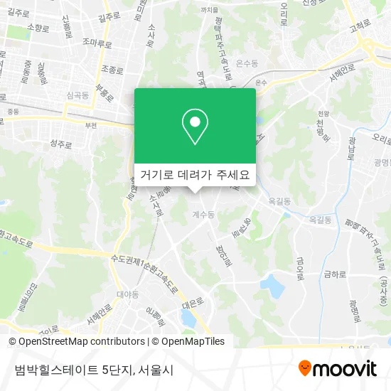 범박힐스테이트 5단지 지도