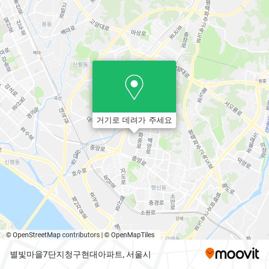 별빛마을7단지청구현대아파트 지도