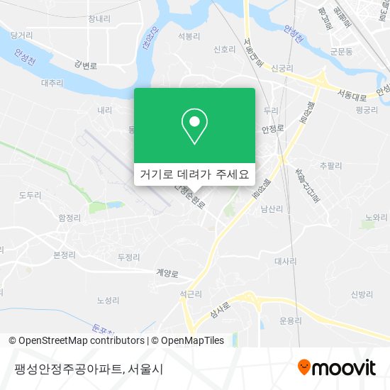 팽성안정주공아파트 지도