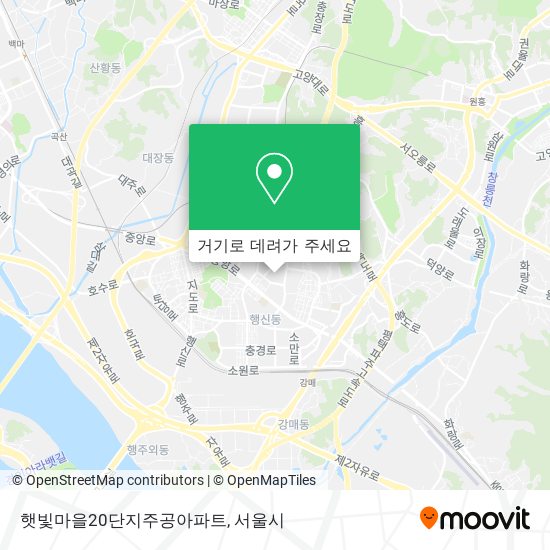 햇빛마을20단지주공아파트 지도