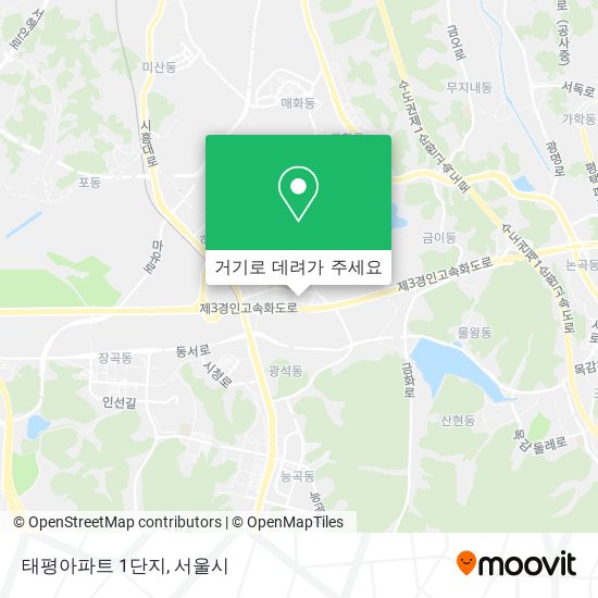 태평아파트 1단지 지도