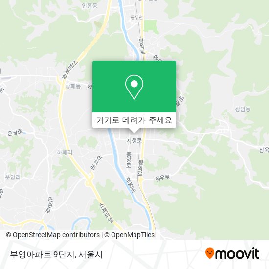 부영아파트 9단지 지도