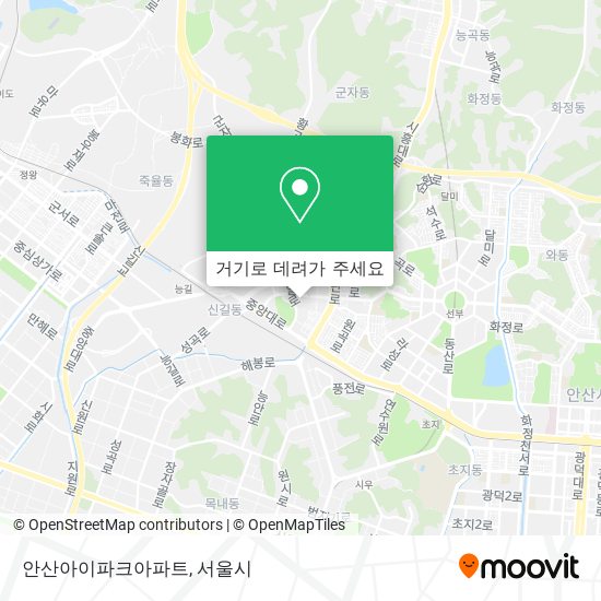 안산아이파크아파트 지도