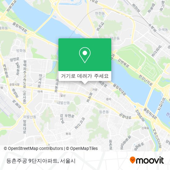 등촌주공 9단지아파트 지도