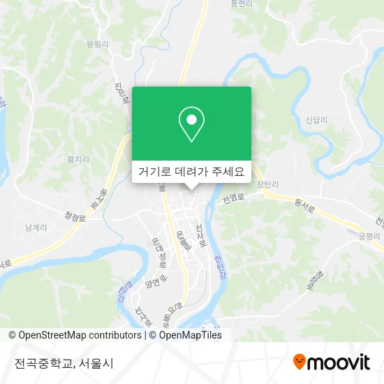 전곡중학교 지도