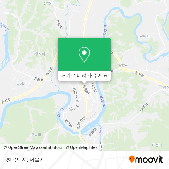 전곡택시 지도