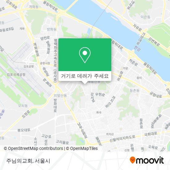 주님의교회 지도
