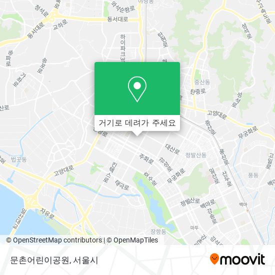 문촌어린이공원 지도