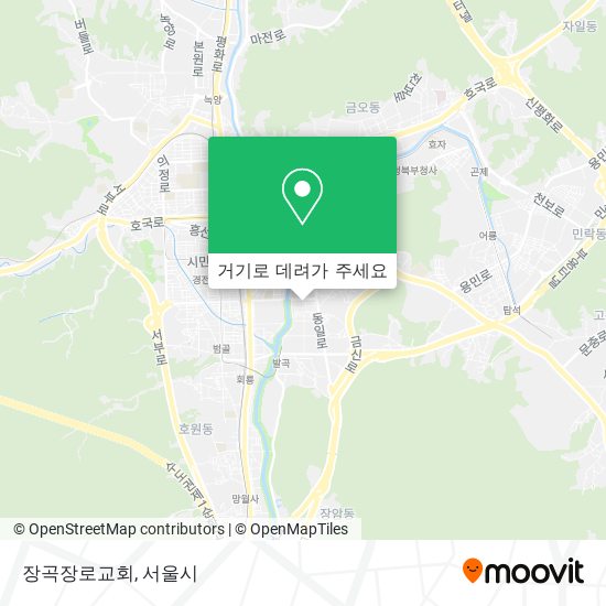 장곡장로교회 지도